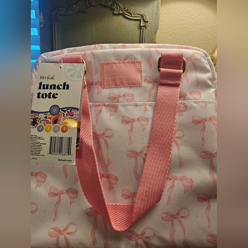 Hydrapeak Flask Pink Bow Lunch Tote Set🩷🎀🩷🎀🩷 - Picture 7 of 11